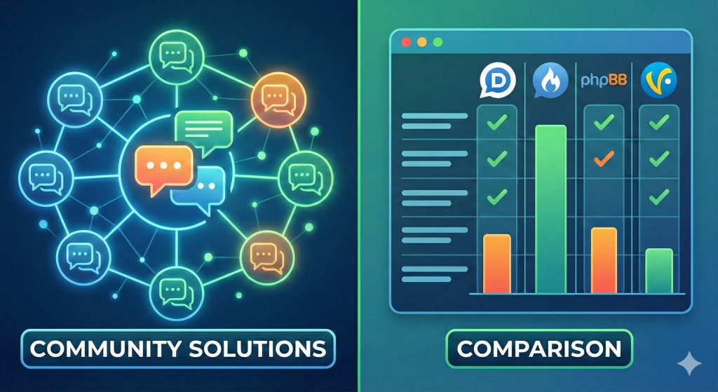 Community Forum Solutions Comparision | Ashish Dungdung